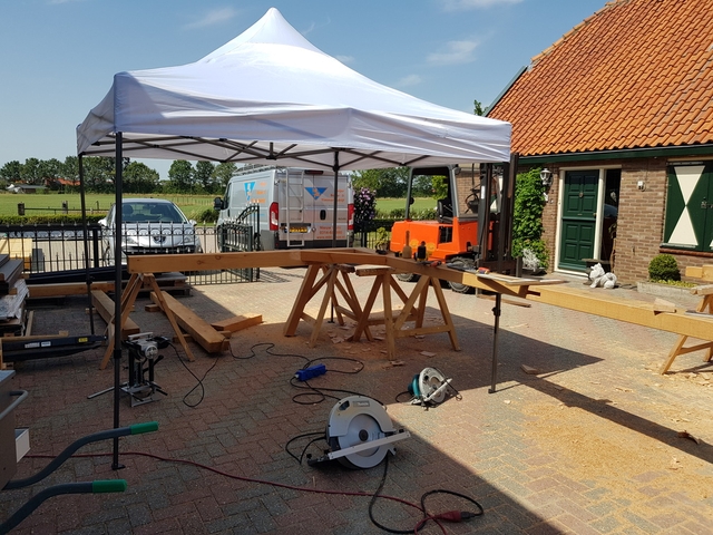 nieuwbouw schuur (8)